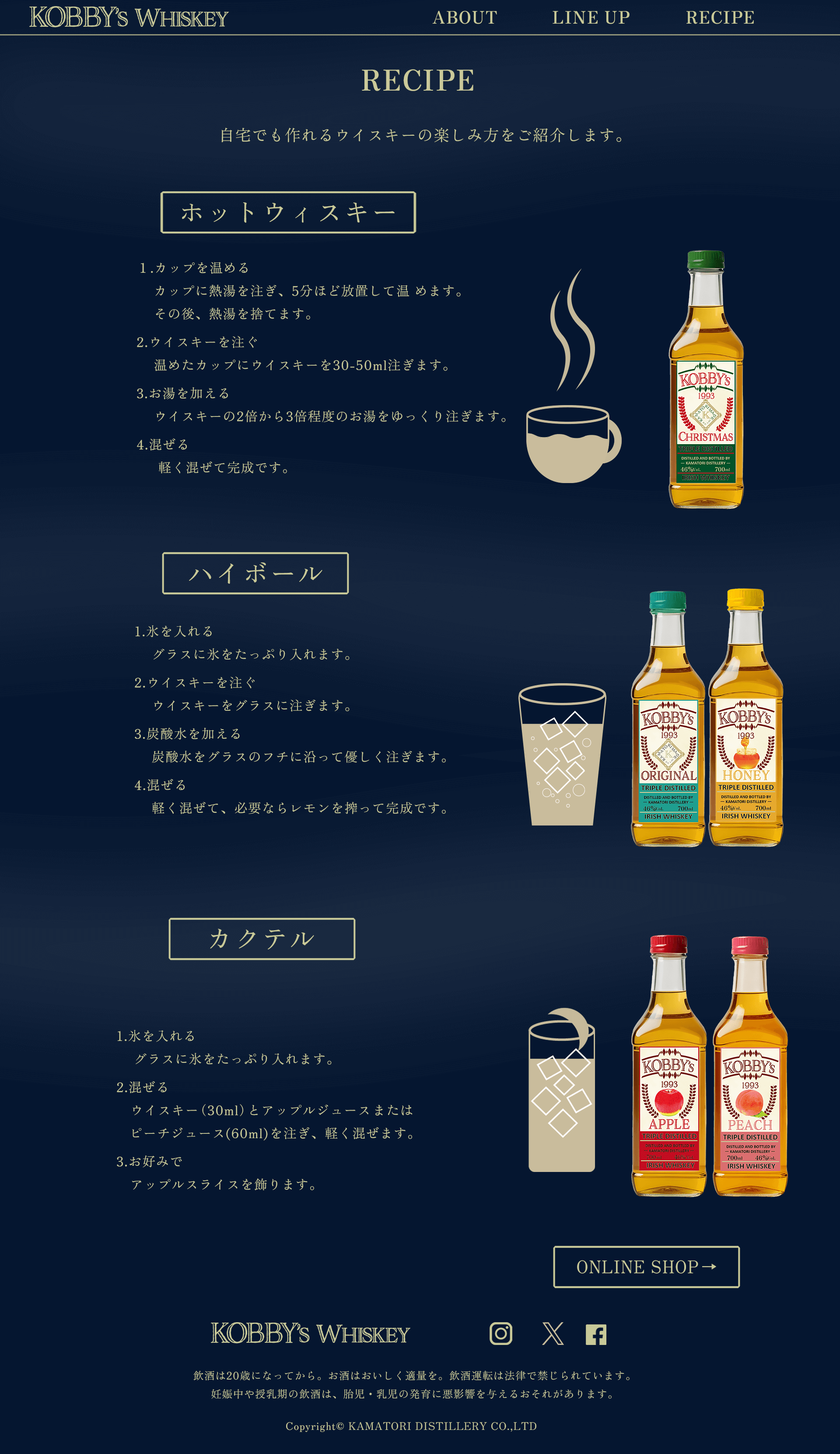 ウィスキーデザインカンプ下層